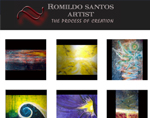 Abstract Art for Sale in Atlanta. Romildo Santos JR.  Art Atlanta