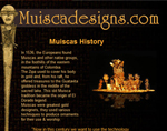 Muisca Designs Website Design
